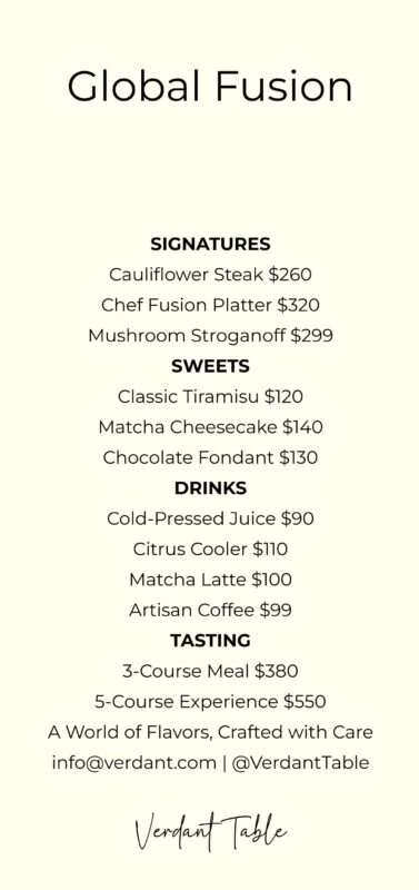 Template.net Prompt and Result