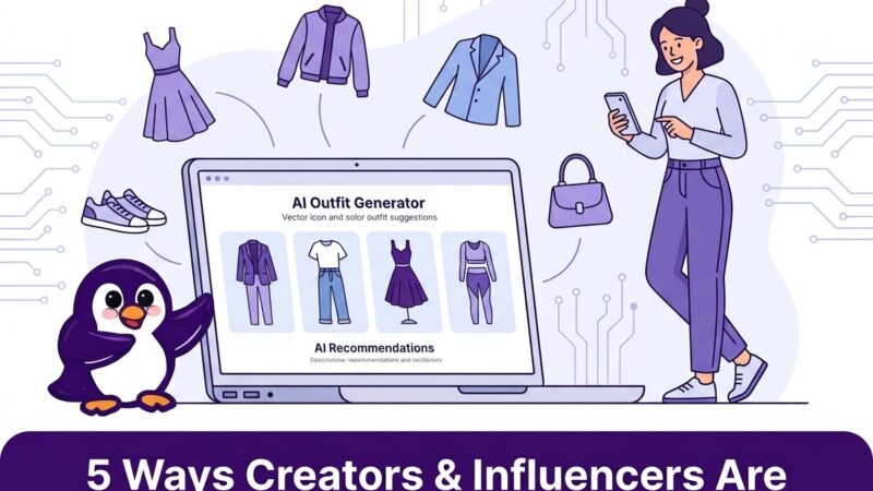 5 Ways Creators & Influencers Are Using AI Outfit Generators to Save Time