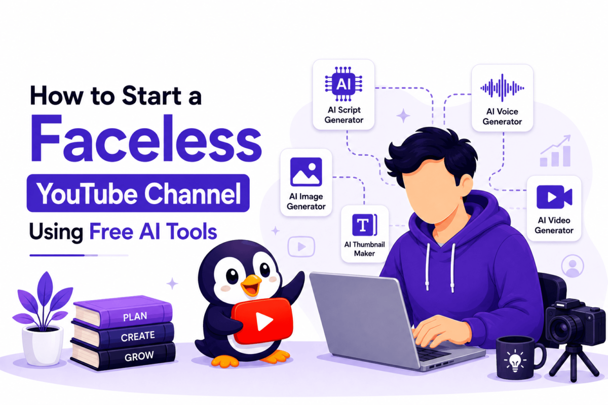 How to Start a Faceless YouTube Channel Using Free AI Tools (2027)